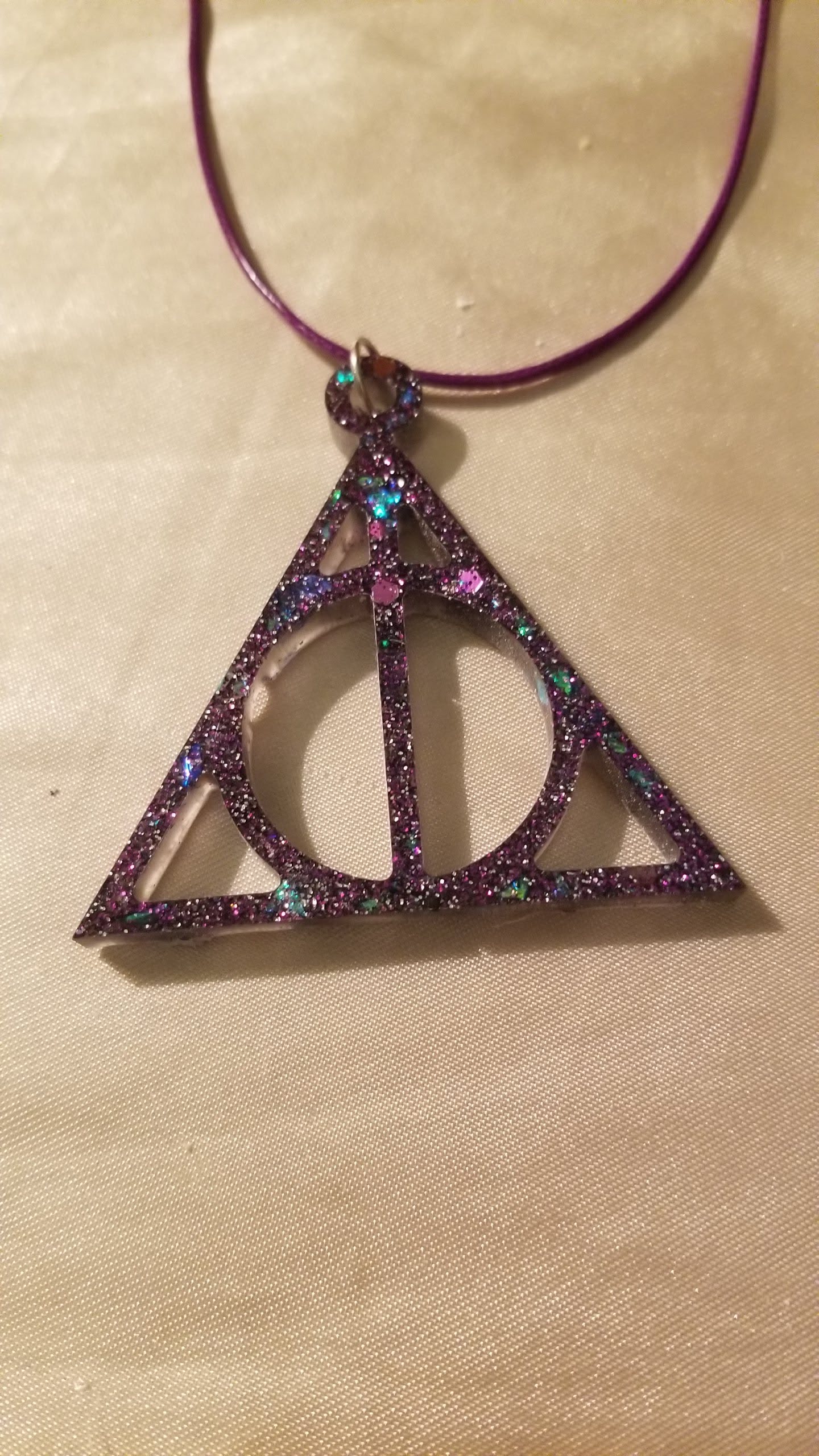 Buy Deathly Hallows Necklace - IBD - Harry Potter Fan Gift - Handmade  Necklace - 1, 3/4, 1/2 Inch 25.4MM 19.05MM 12.7MM Sterling Silver Pendant-  Choose Chain Length - Fast 2 Day Shipping Online at desertcartUAE