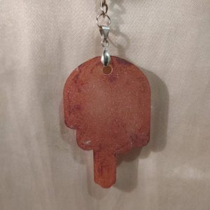 Middle Finger Red/Green/Brown Colour Shift Keychain