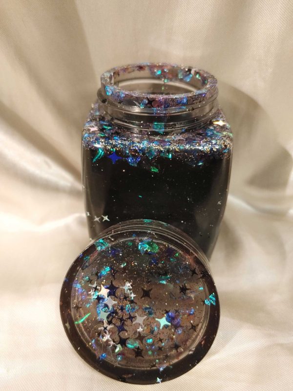 High Maintenance' Space Theme Tray, Jar & Ashtray Set - Image 4