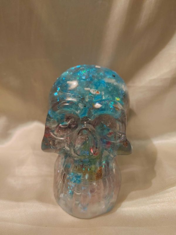 Skull MishMash Blue/Purple Layers