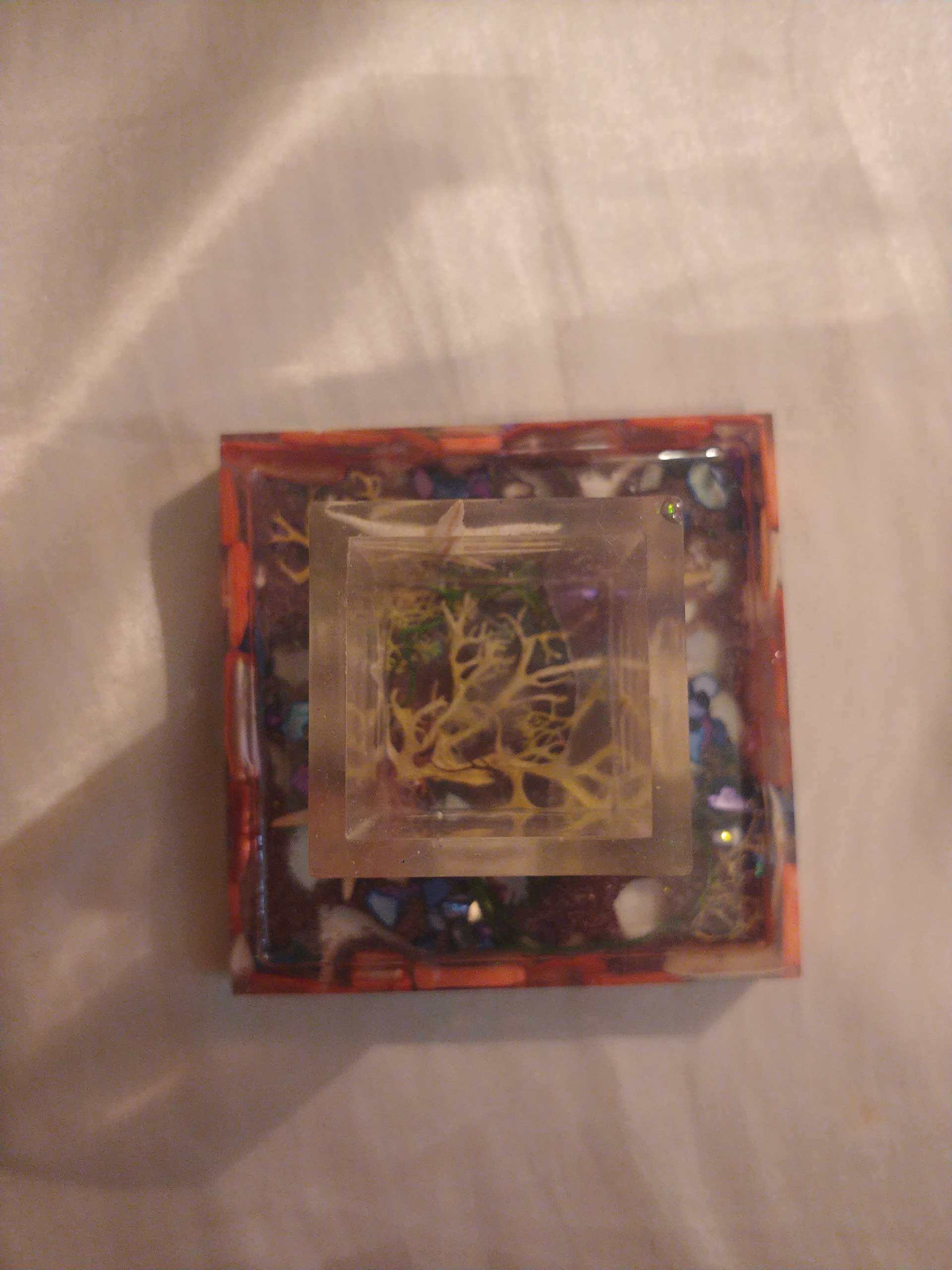 Polar Bear on Iceberg Diamond Pyramid with Ocean Bottom Stand - Image 6