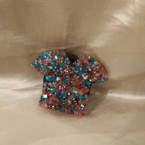 T-Shirt Multi Glitter Pop-Out Phone Holder