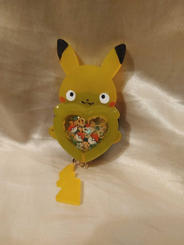 Pikachu' Inspired Shaker Pop-Out Phone Holder