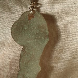Green/Black Pretty Penis Keychain Style 1