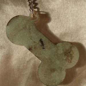 Green/Black Pretty Penis Keychain Style 2