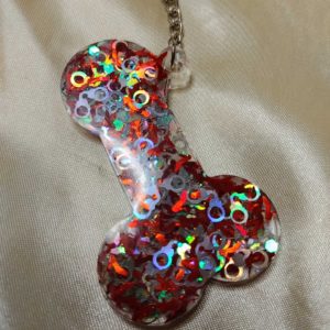 Kinky Cuffs Pretty Penis Keychain Style 2