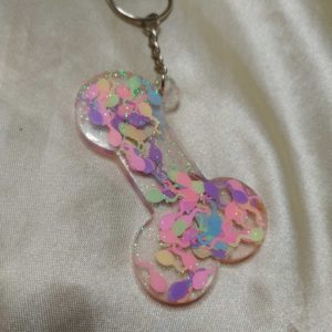Tons of Cum Pretty Penis Keychain Style 2