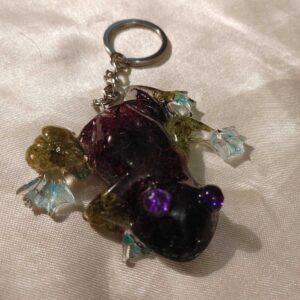 Frog & Bug Nature Theme Keychain