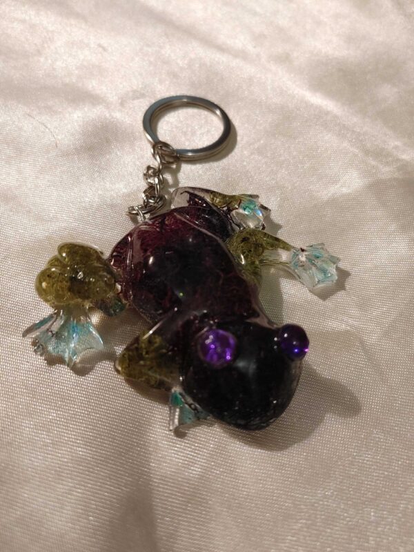 Frog & Bug Nature Theme Keychain