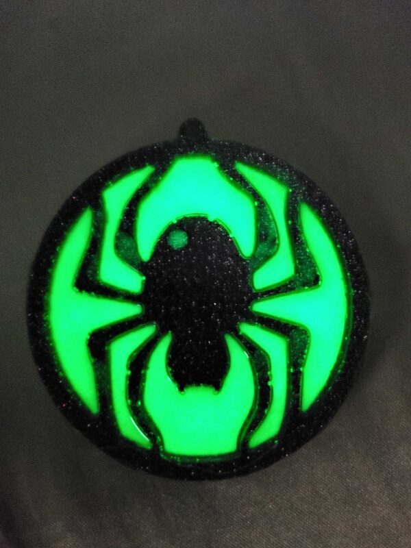 Spider Glow-in-the-Dark Hanging Ornament - Image 2
