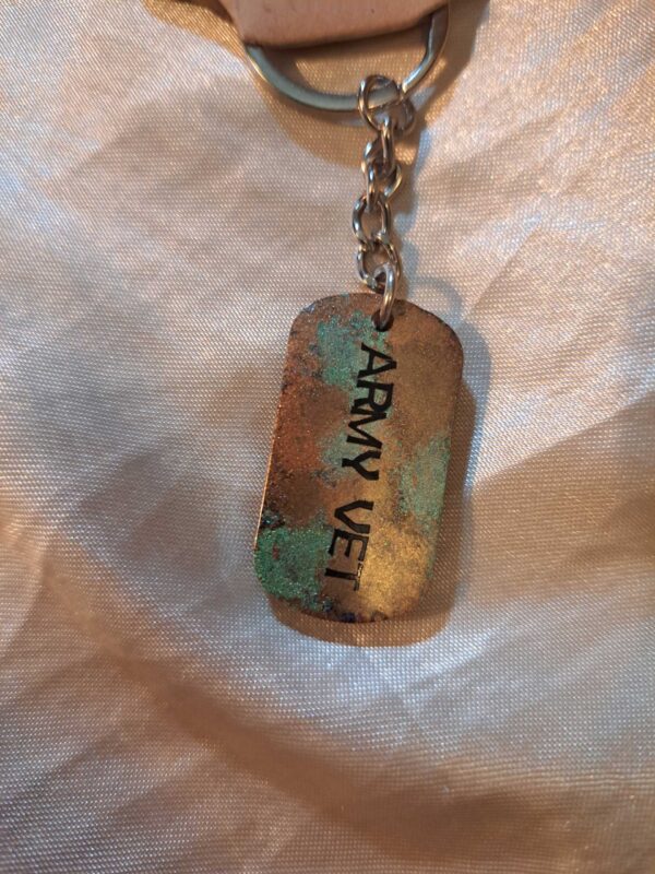 Army Vet' Camo Keychain