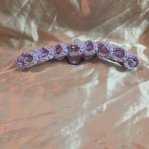 Pop Out Purple Adult Crochet Headband