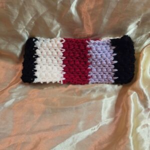 Simple Style Purple/Black/White/Red Adult Crocheted Headband