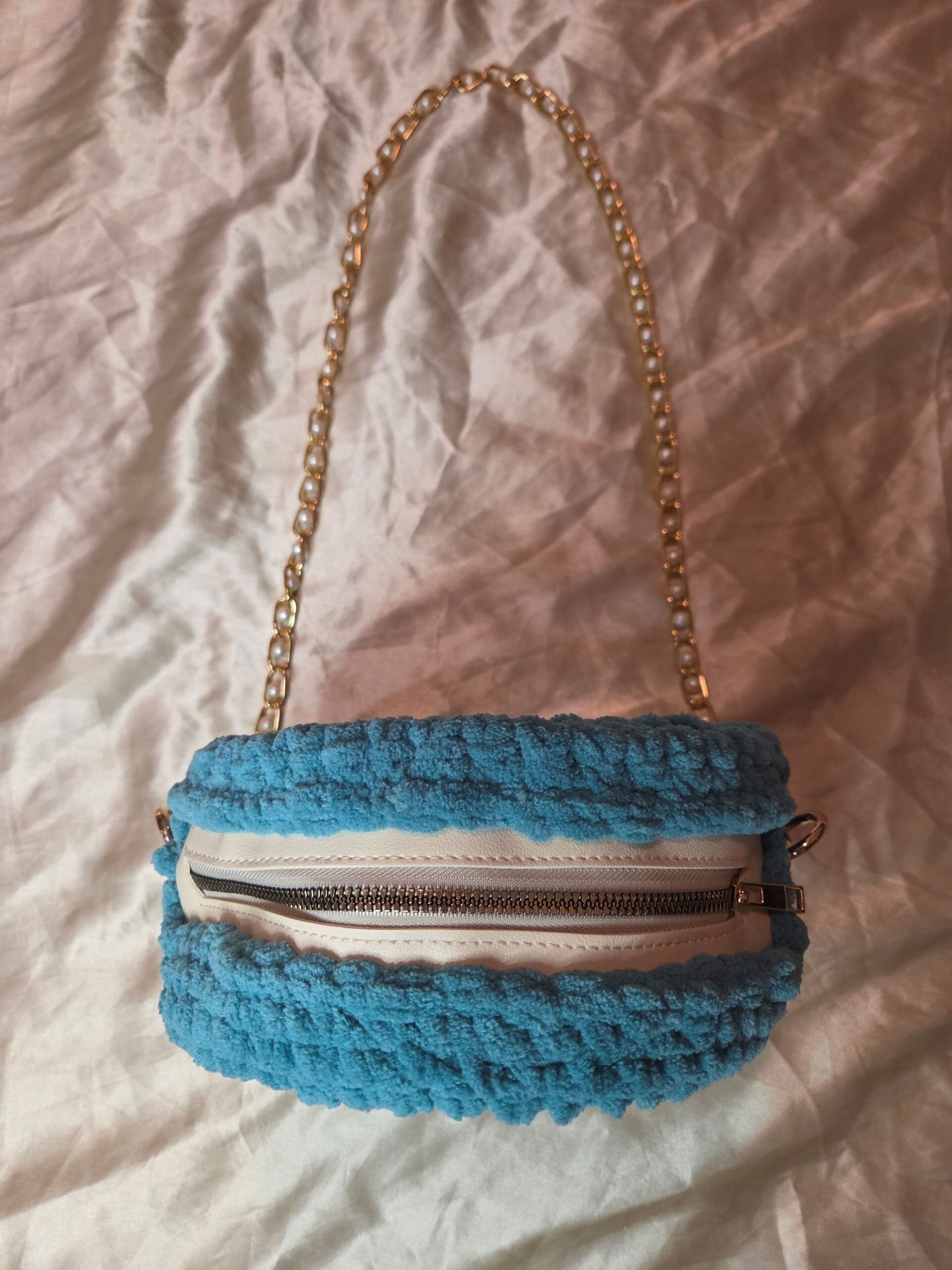 Ocean Theme Crochet Purse - Style 1 - Image 2