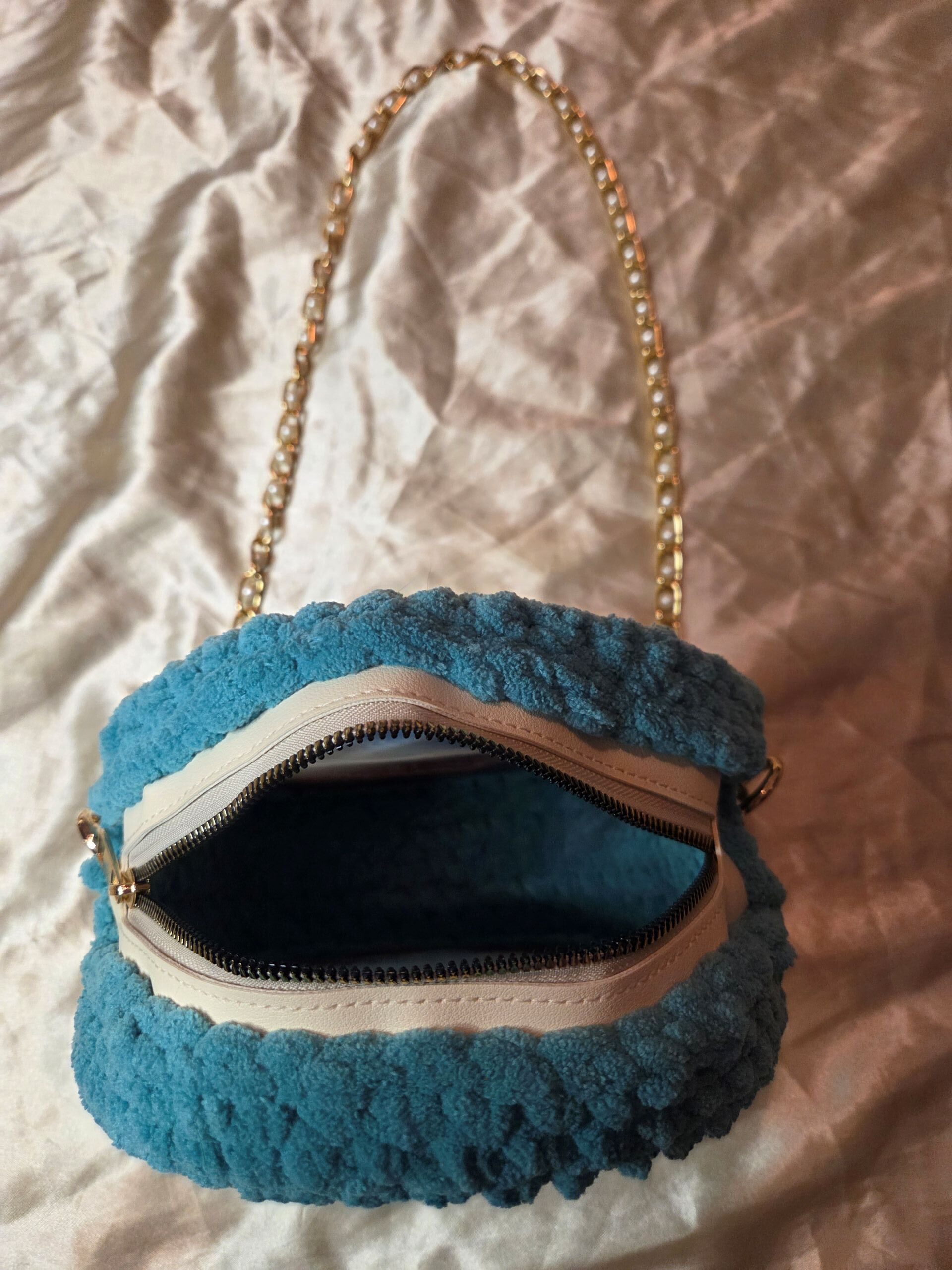 Ocean Theme Crochet Purse - Style 1 - Image 3