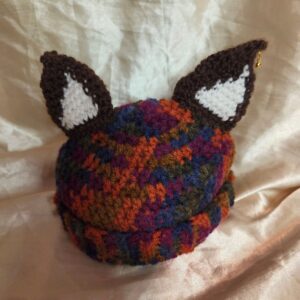 Punk Kitty Multi/Brown/White Toddler/Child Hat