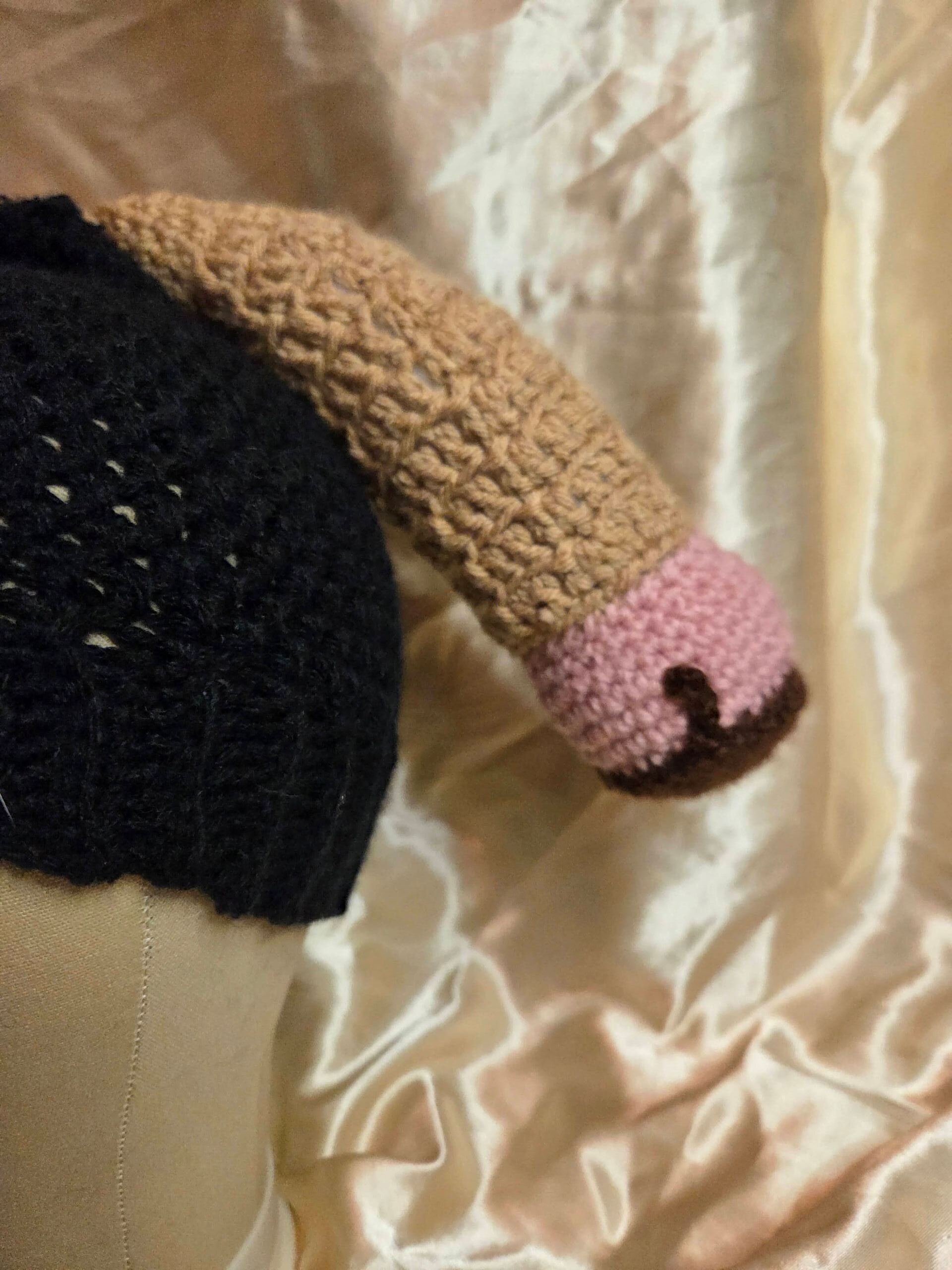 Punk Bunny Ice Cream Cone Ears Black/White/Brown/Red/Pink Adult Hat - Image 2