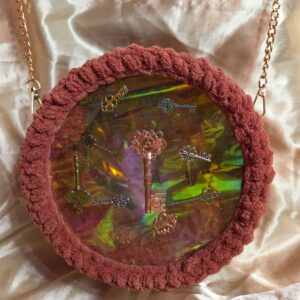 Skeleton Keys Crochet Purse