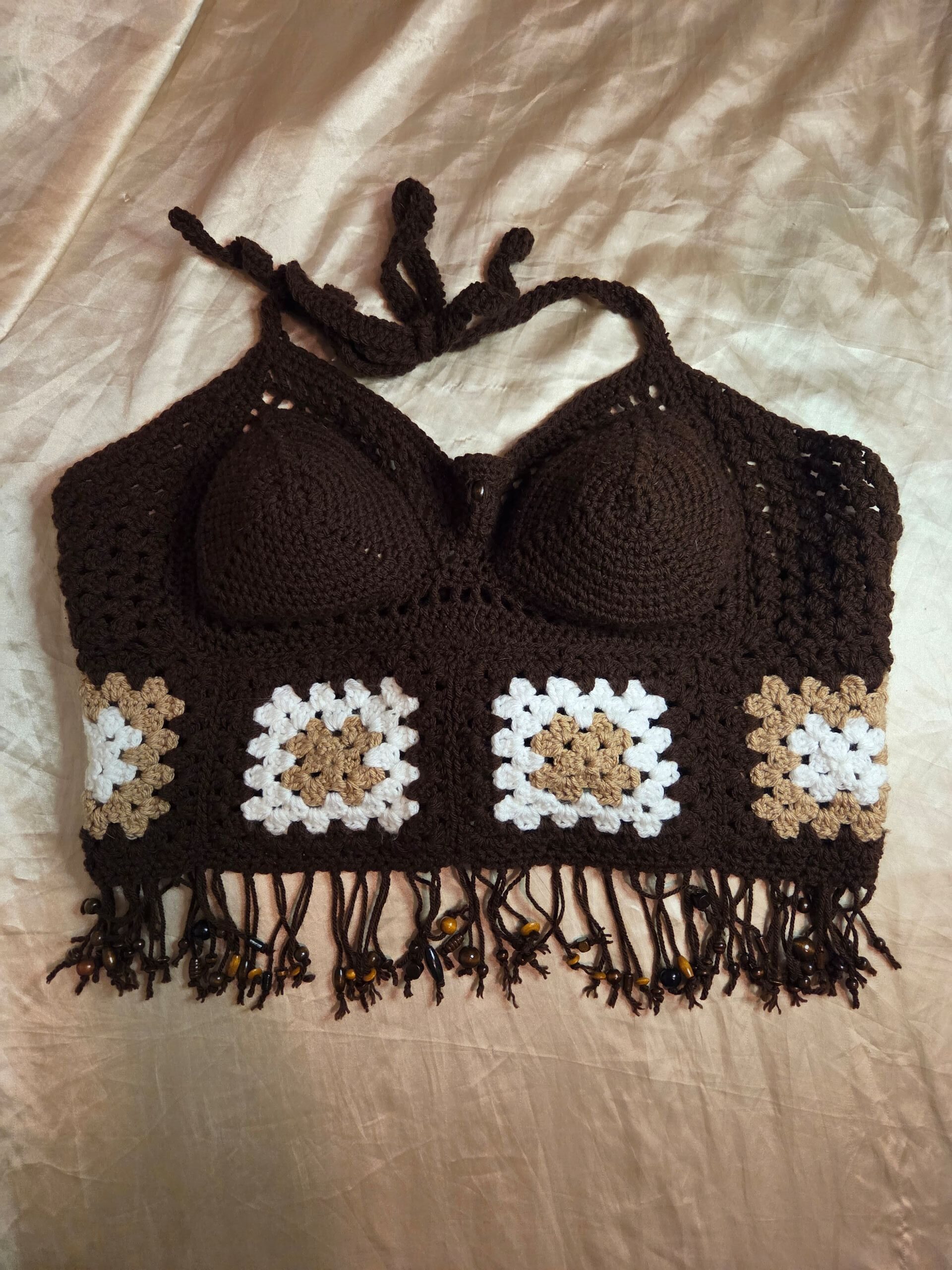 Free Love Macchiato Halter Top
