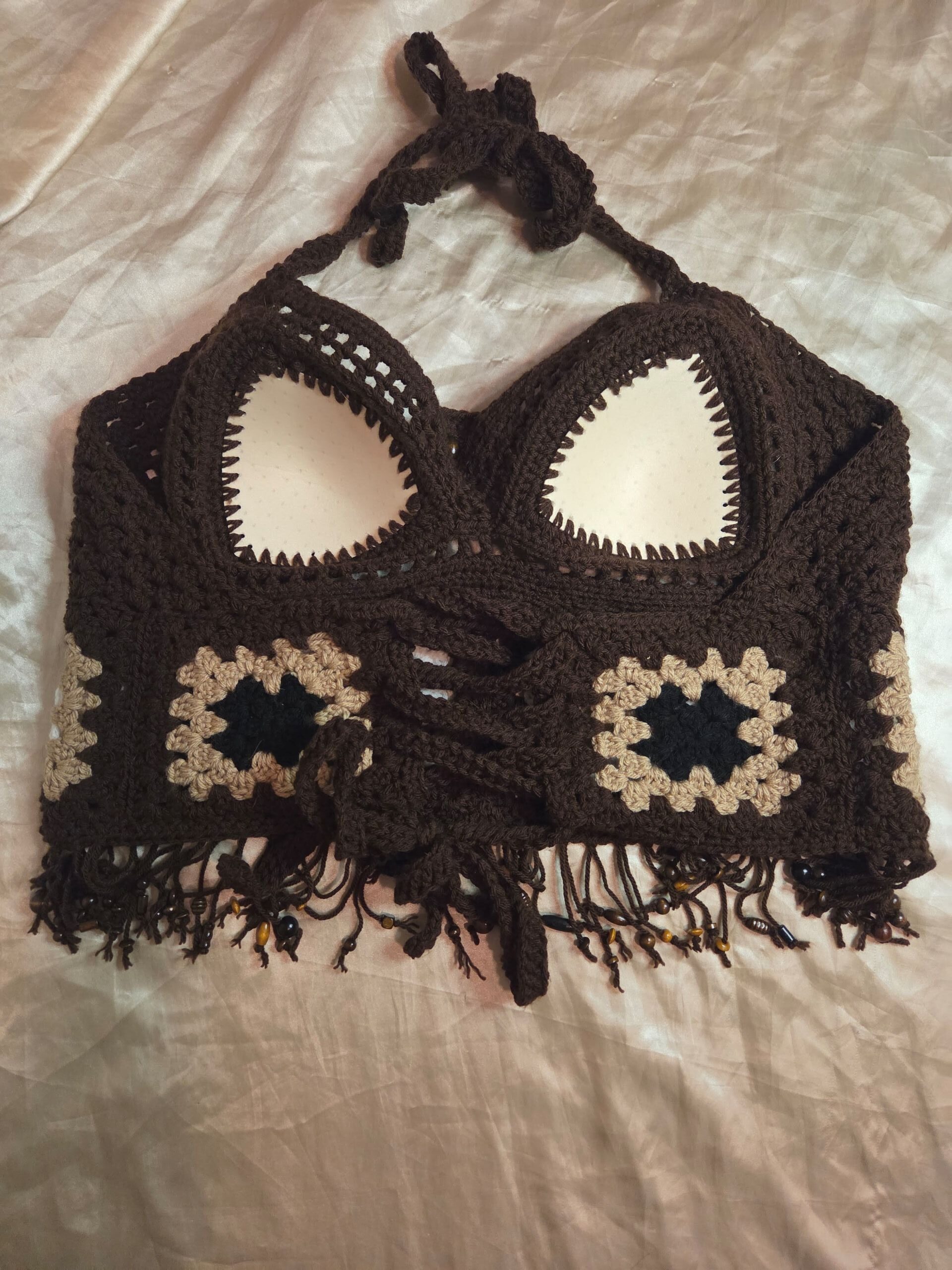 Free Love Macchiato Halter Top - Image 2