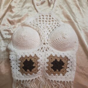 Free Love White Halter Top